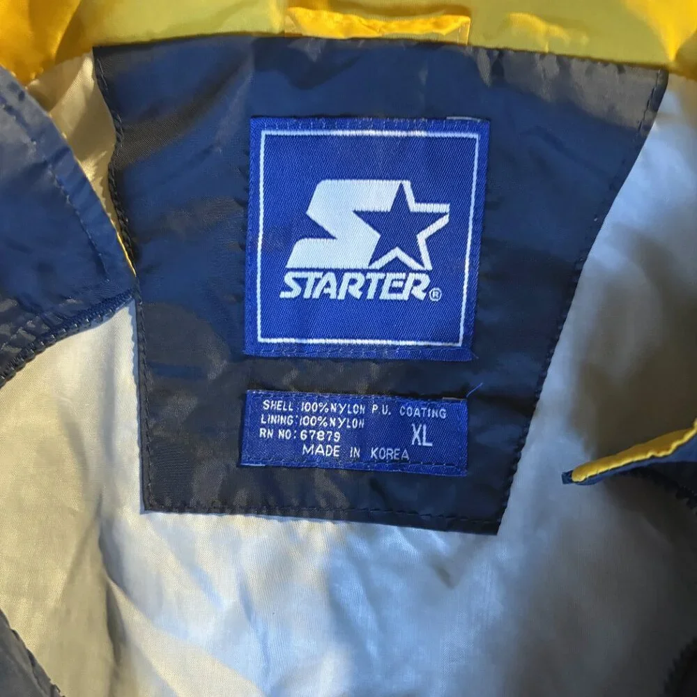 Vintage Starter Michigan Wolverines‎ Windbreaker Jacket